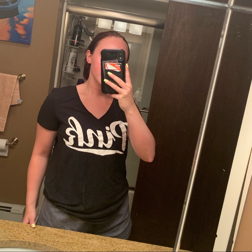 Victoria’s Secret PINK Black Tee